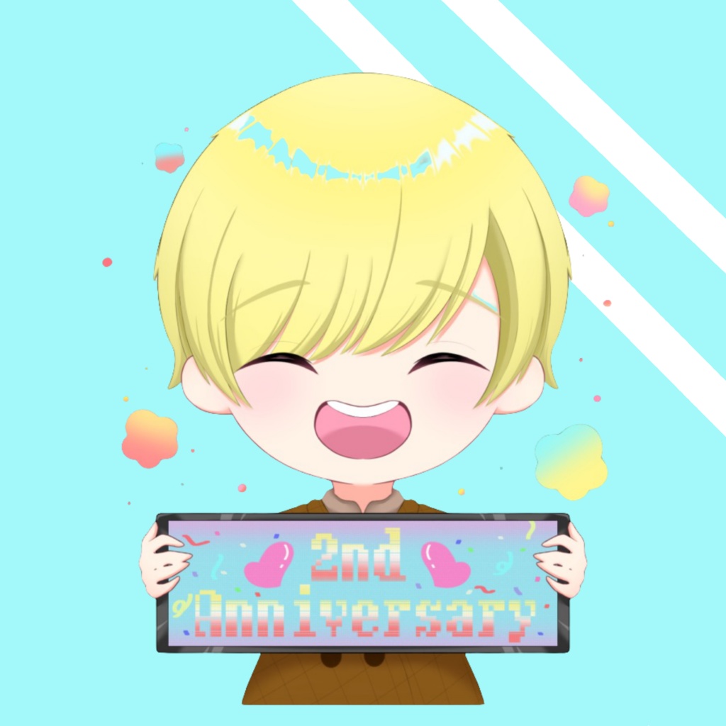 【2周年記念】わーるど。缶バッチ