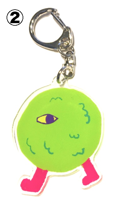 テトナフレンズ アクリルキーホルダー6種