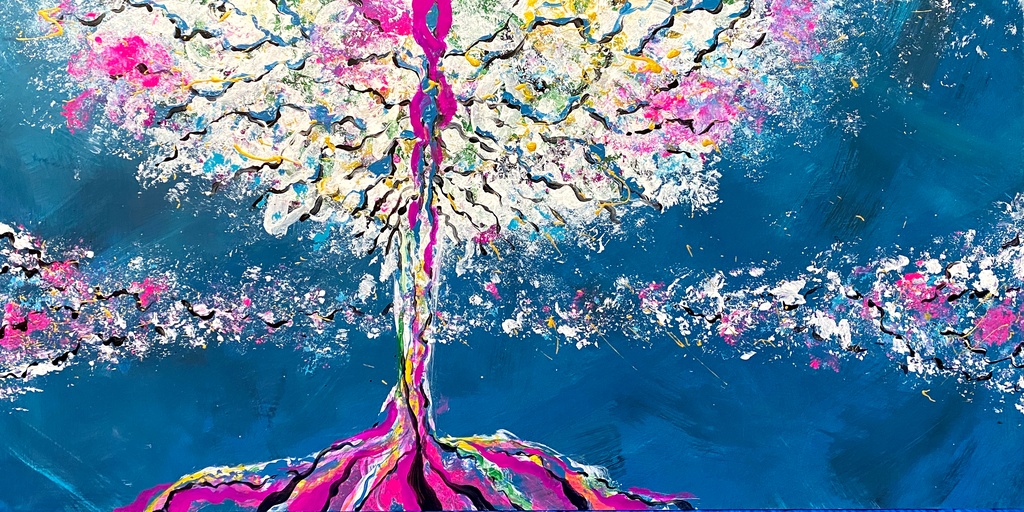 原画「泣きむしの木」