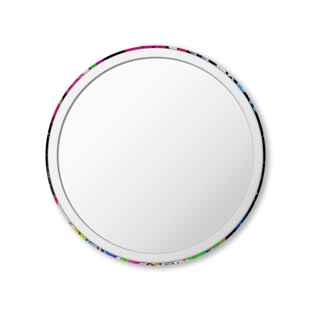 缶ミラー「僕らは宇宙人だったことを忘れてる地球人」