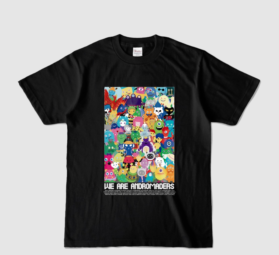 ANDROMADERS Tシャツ