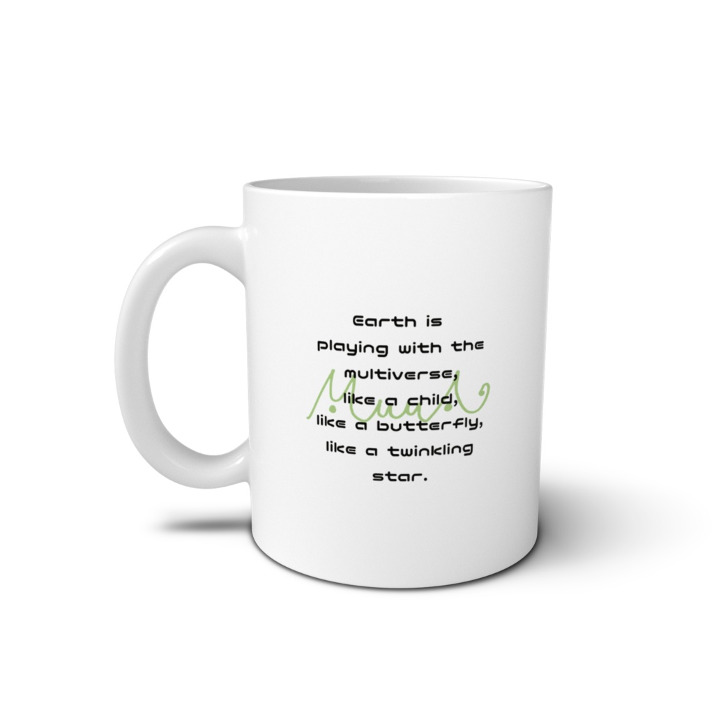 パリ展示作品「ROLL THE EARTH」マグカップ