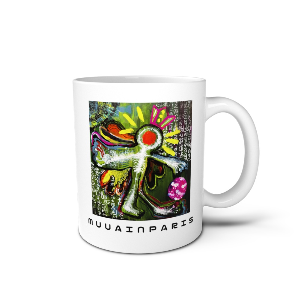 パリ展示作品「ROLL THE EARTH」マグカップ