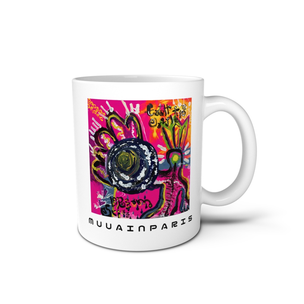 パリ展示作品「CATCH THE EARTH」マグカップ