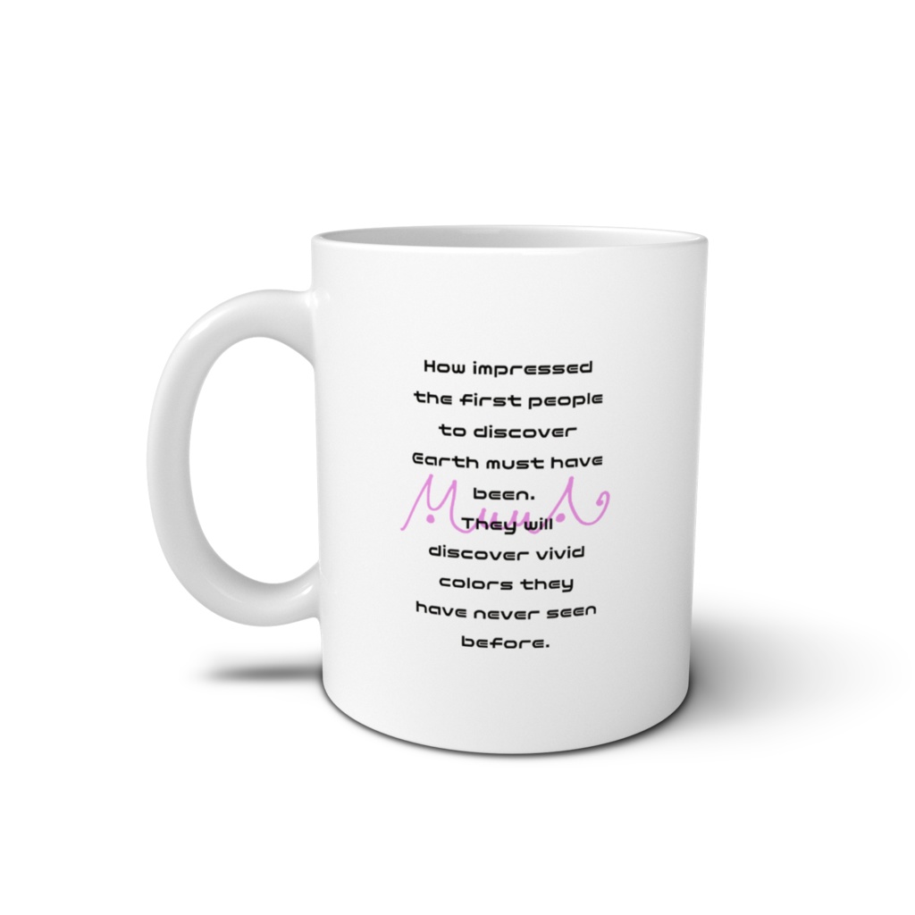 パリ展示作品「CATCH THE EARTH」マグカップ