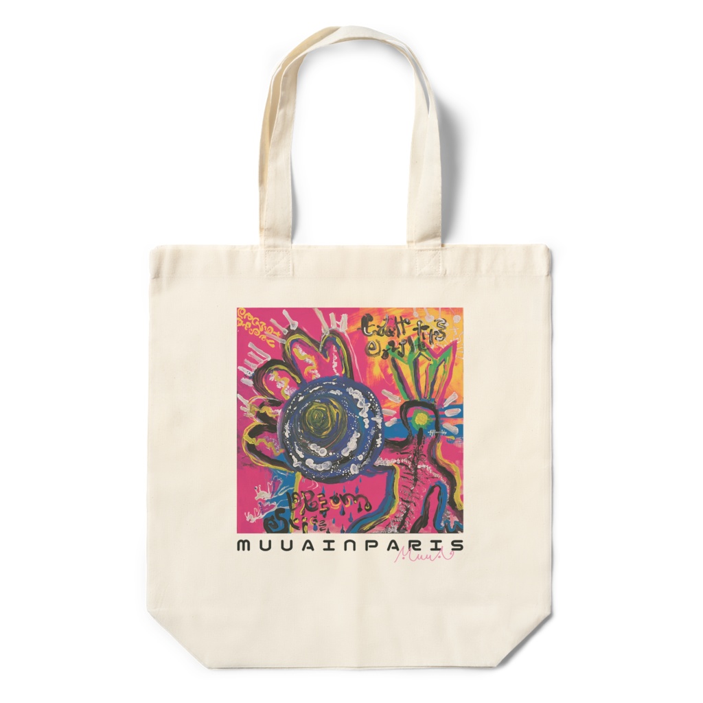 パリ展示作品「CATCH THE EARTH」エコバッグ