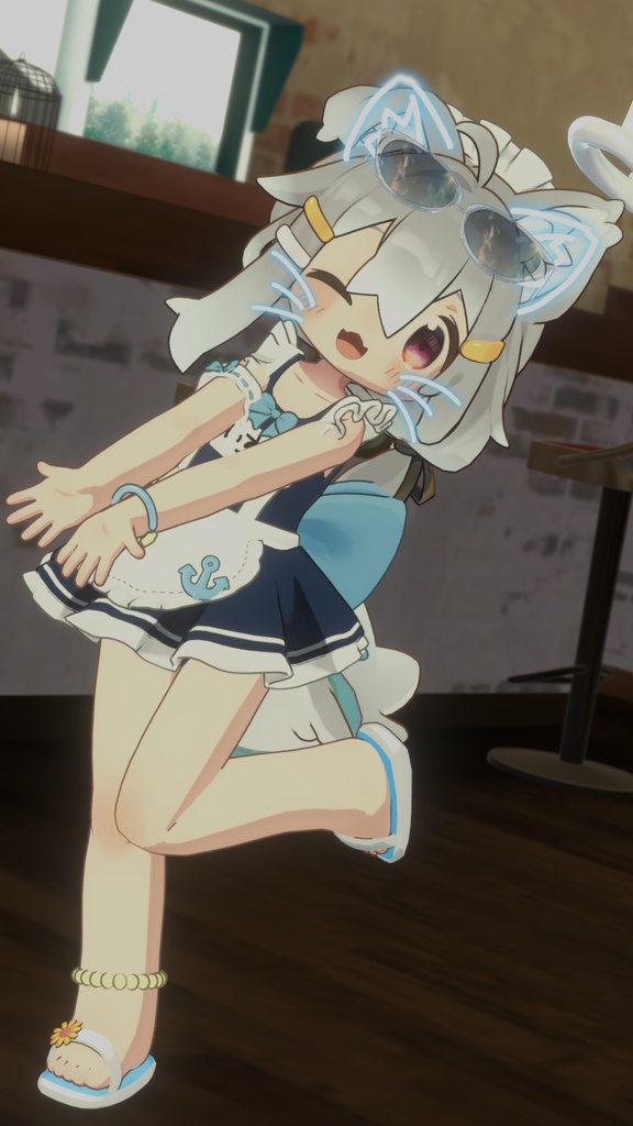 【無料】おはツイ Pose Set Vol.43【7種】
