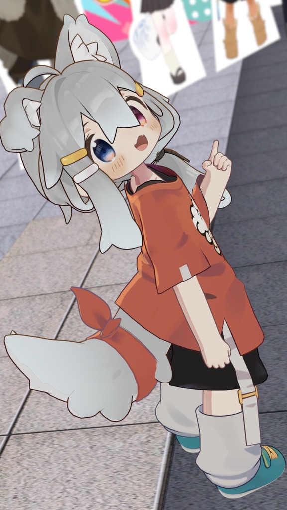 【無料】おはツイ Pose Set Vol.44【7種】