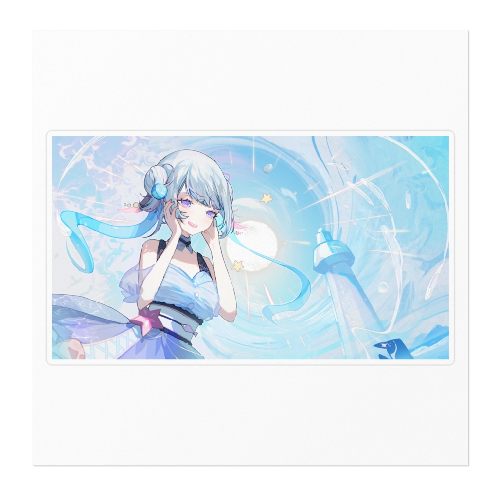 活動2周年記念ステッカー【ヒトデ】