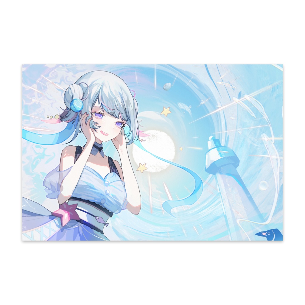 活動2周年ポストカード【ヒトデ】