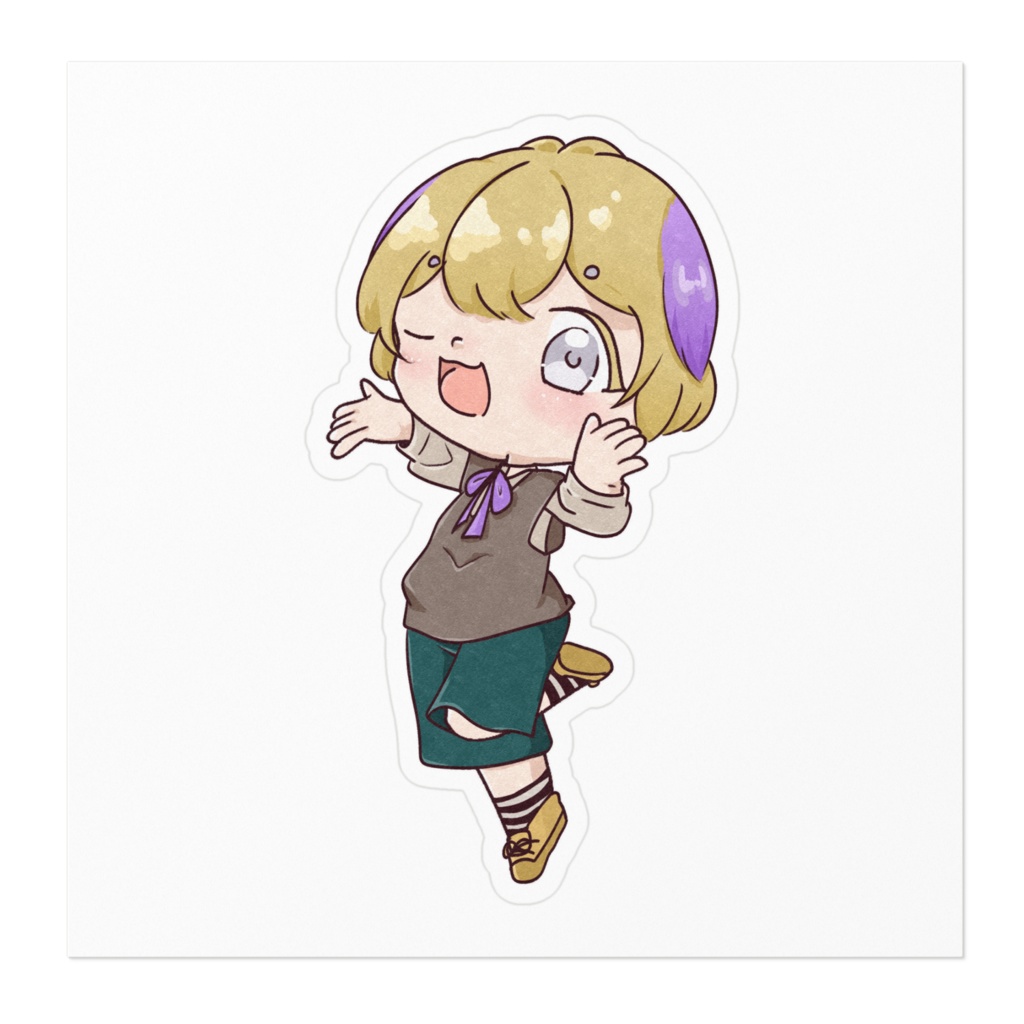 にんげんのステッカー🐶