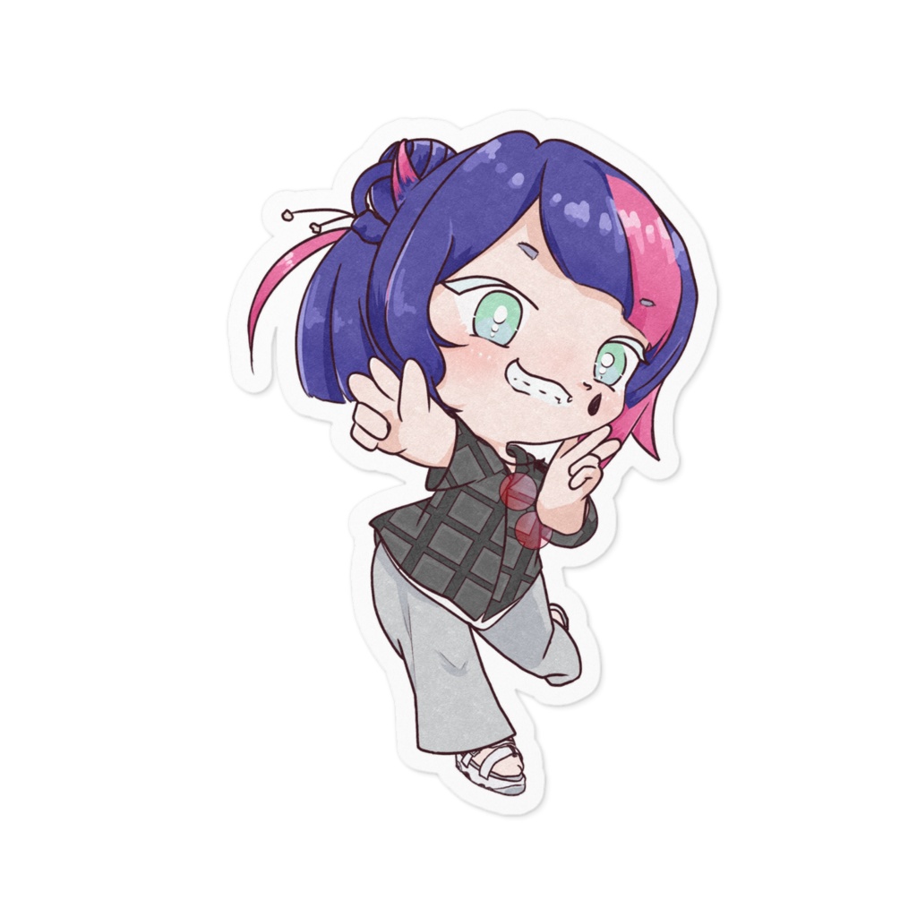 にんげんのステッカー👅