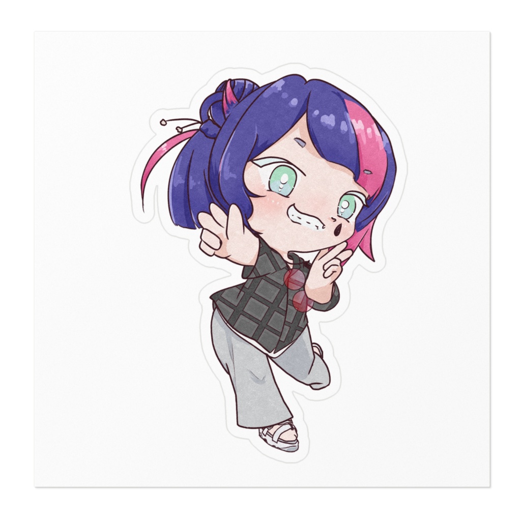 にんげんのステッカー👅