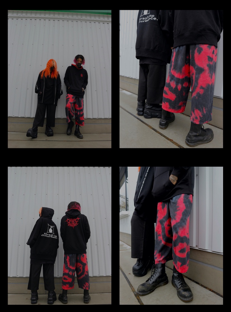 【TIE-DYERED】NARASAKI ORIGINAL -LIMITED EDITION- TRIVAL SKIRT TROUSERS