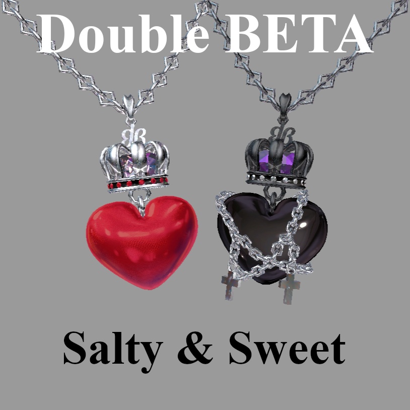 【VRChat想定】Salty&Sweet　ネックレス 목걸이 necklace