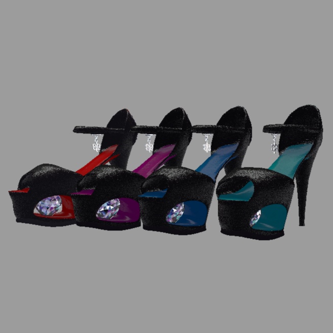 【VRC想定】10アバター対応 Red sparrow