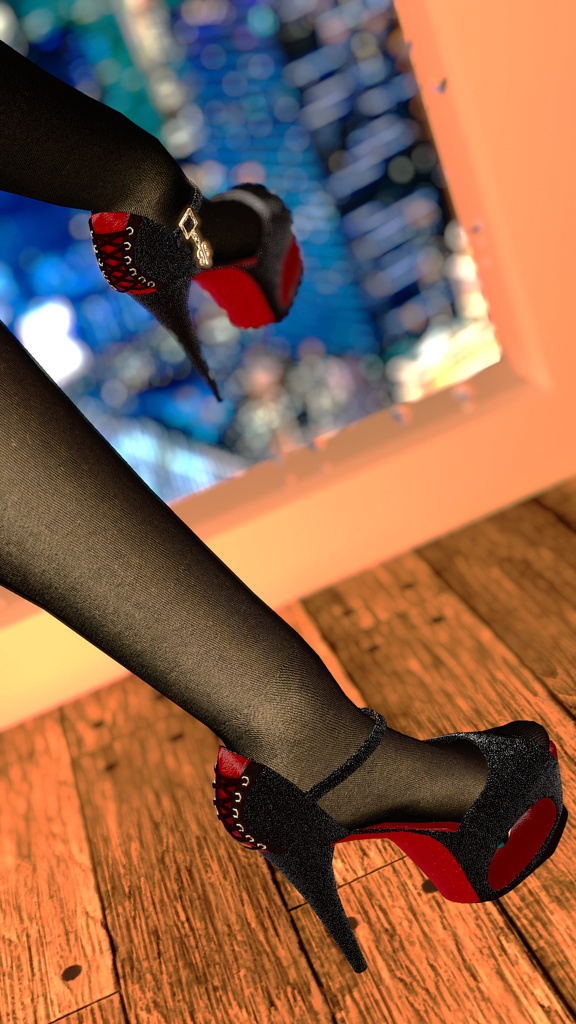 【VRC想定】10アバター対応 Red sparrow