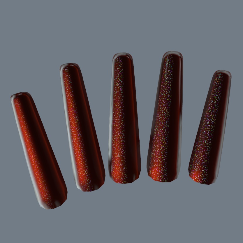 【全13アバター対応】Long nail