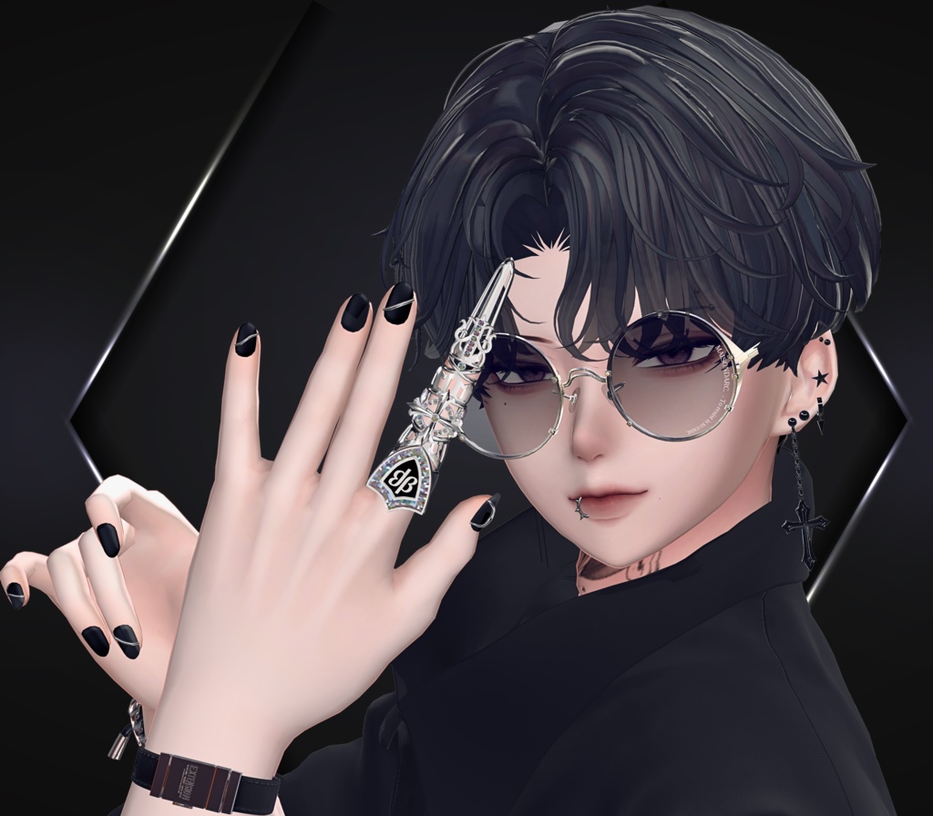 【VRC想定】Knight ring