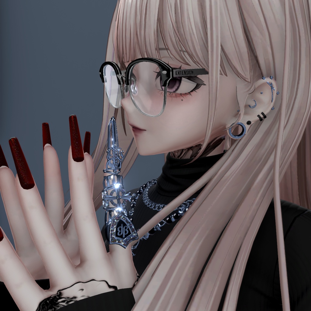 【VRC想定】Knight ring