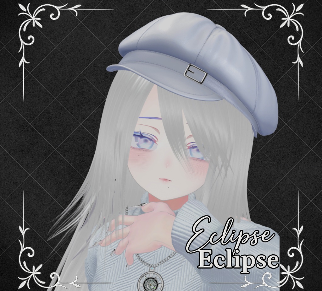 【販売記念300円OFF VRC ヘアモデル】9アバター対応 -Eclipse-