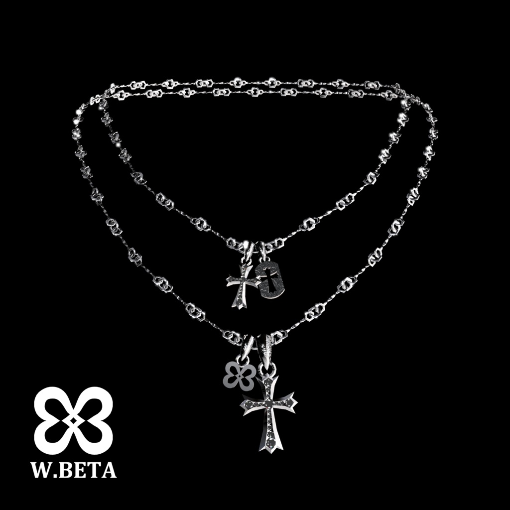 【VRC想定】Cross necklace