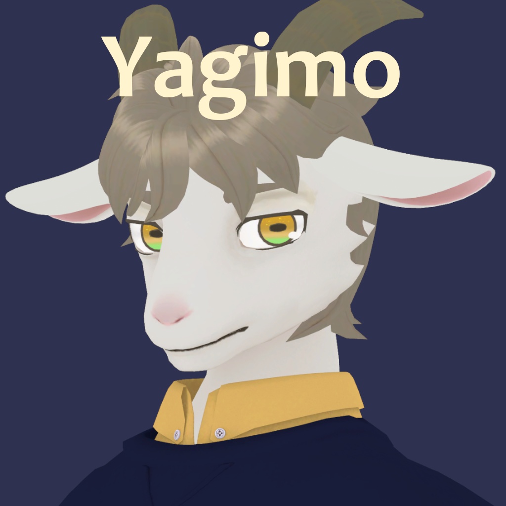 ヤギモ Yagimo【オリジナル3Dモデル】