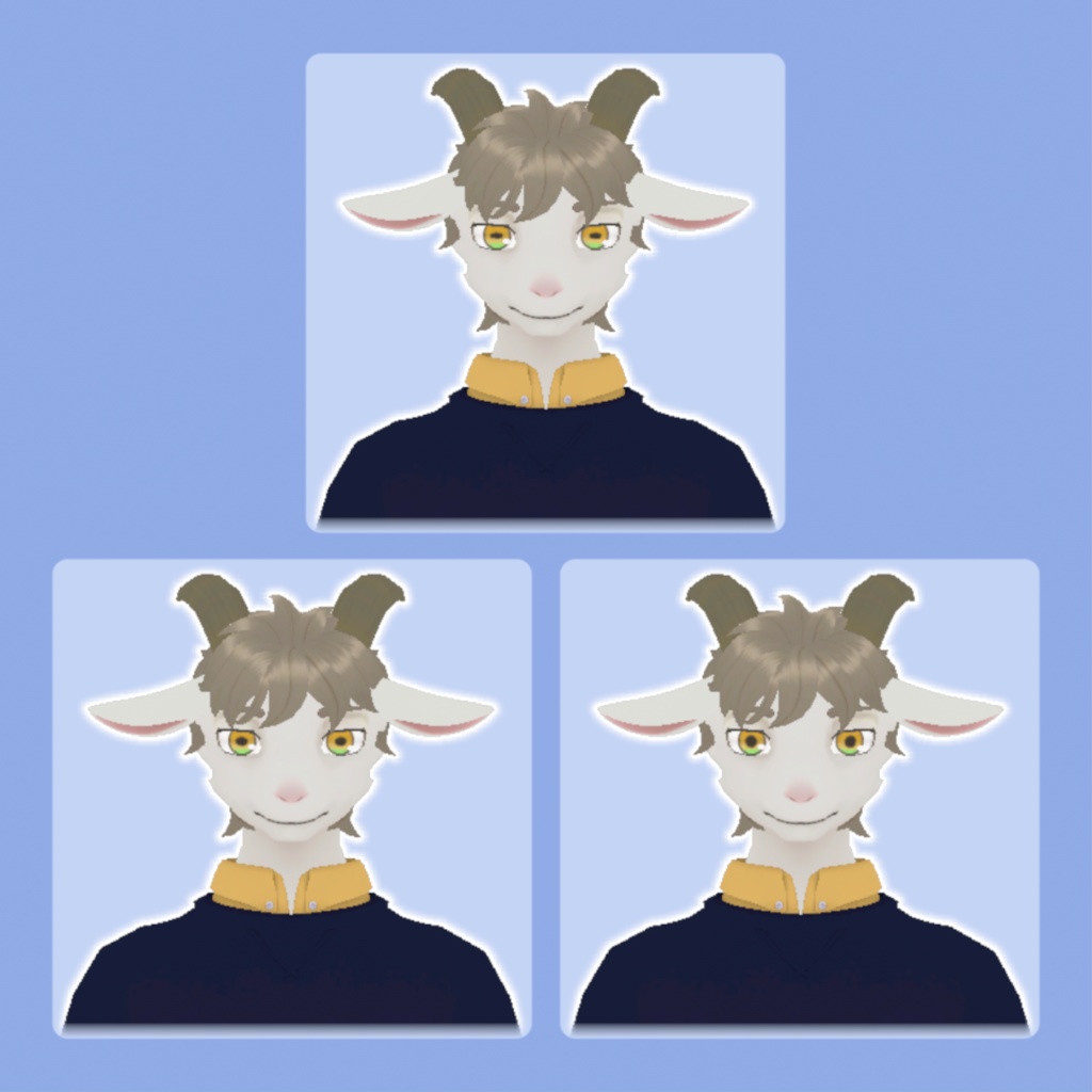 ヤギモ Yagimo【オリジナル3Dモデル】