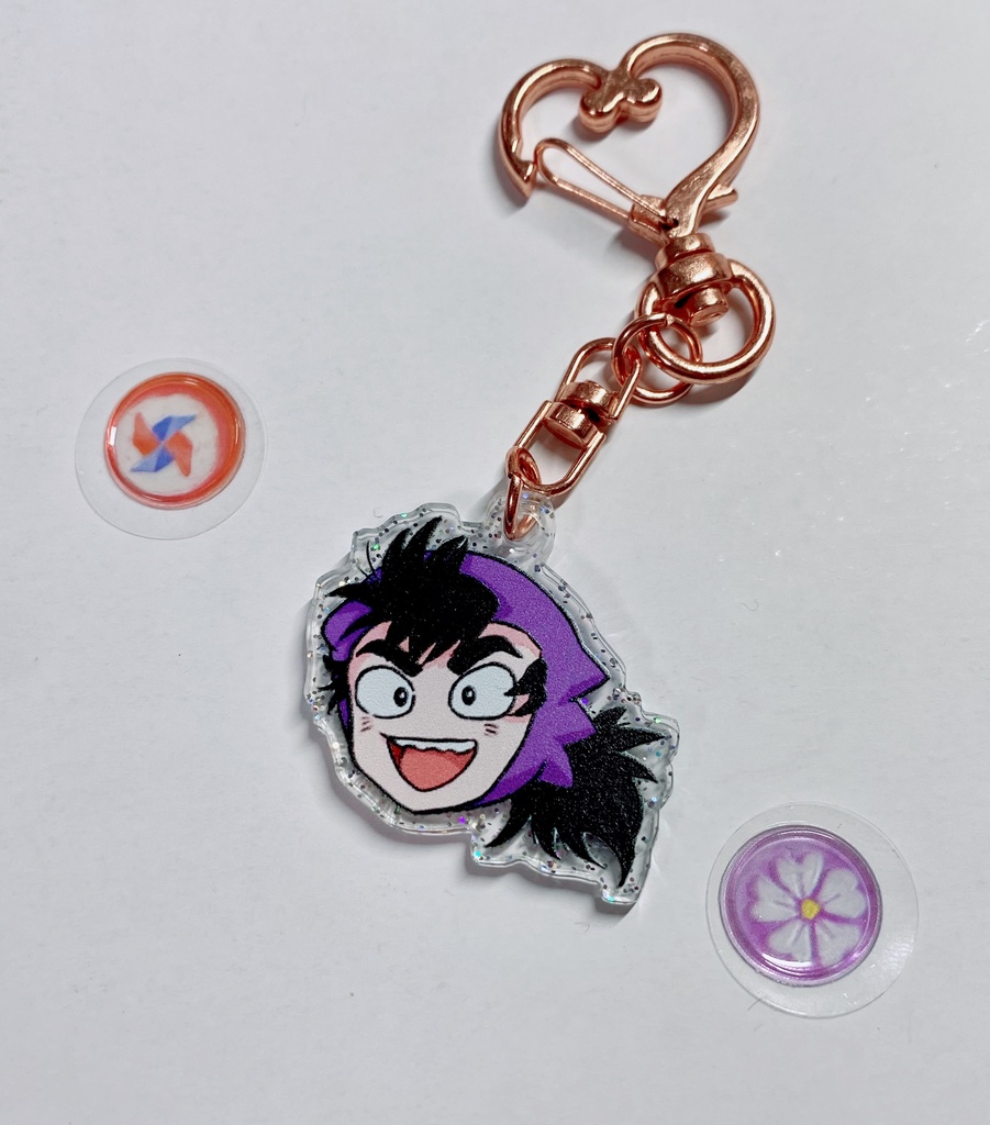 浜守一郎　♢グリッターアクキー♢