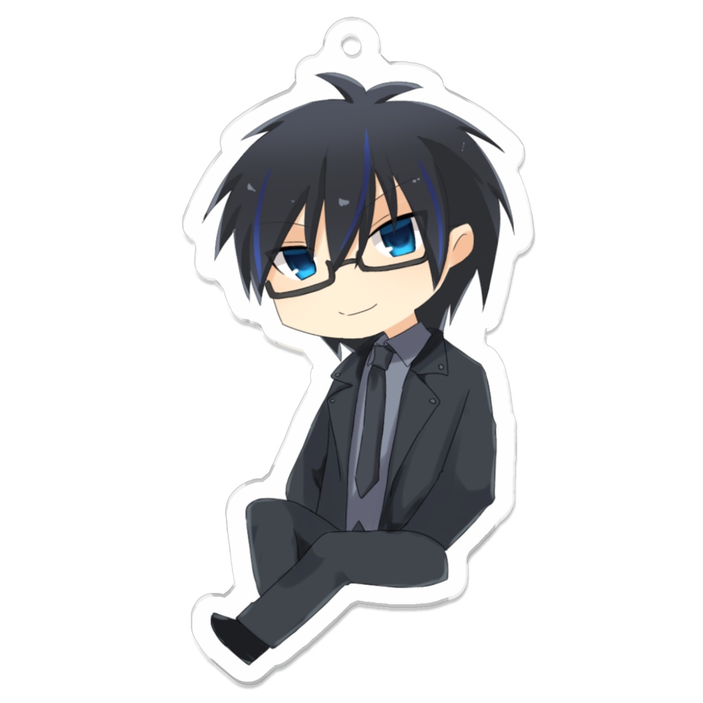 渚月琉玖[アクリルキーフォルダー(ライダースジャケットC)]