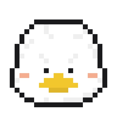 【全６種】ドット絵アイコン 鳥類