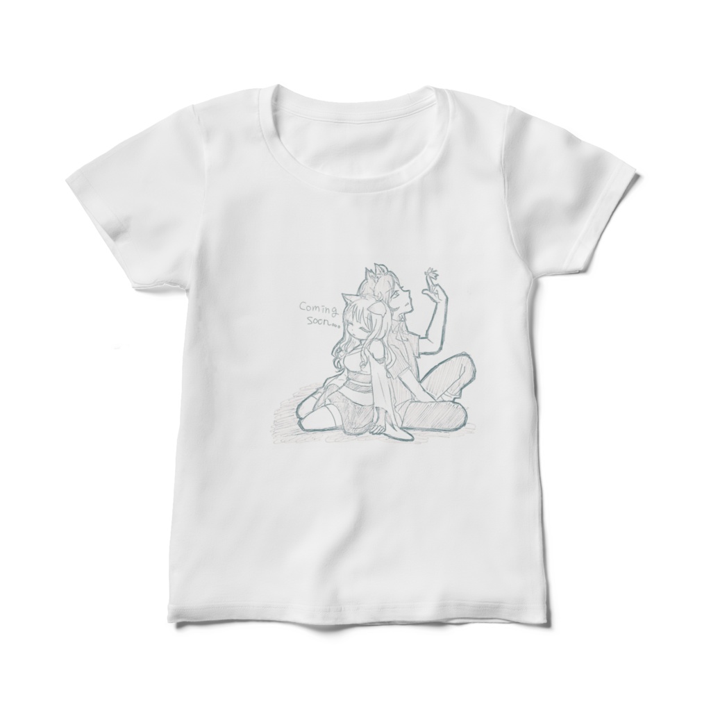狛犬姉弟coming soonTシャツ
