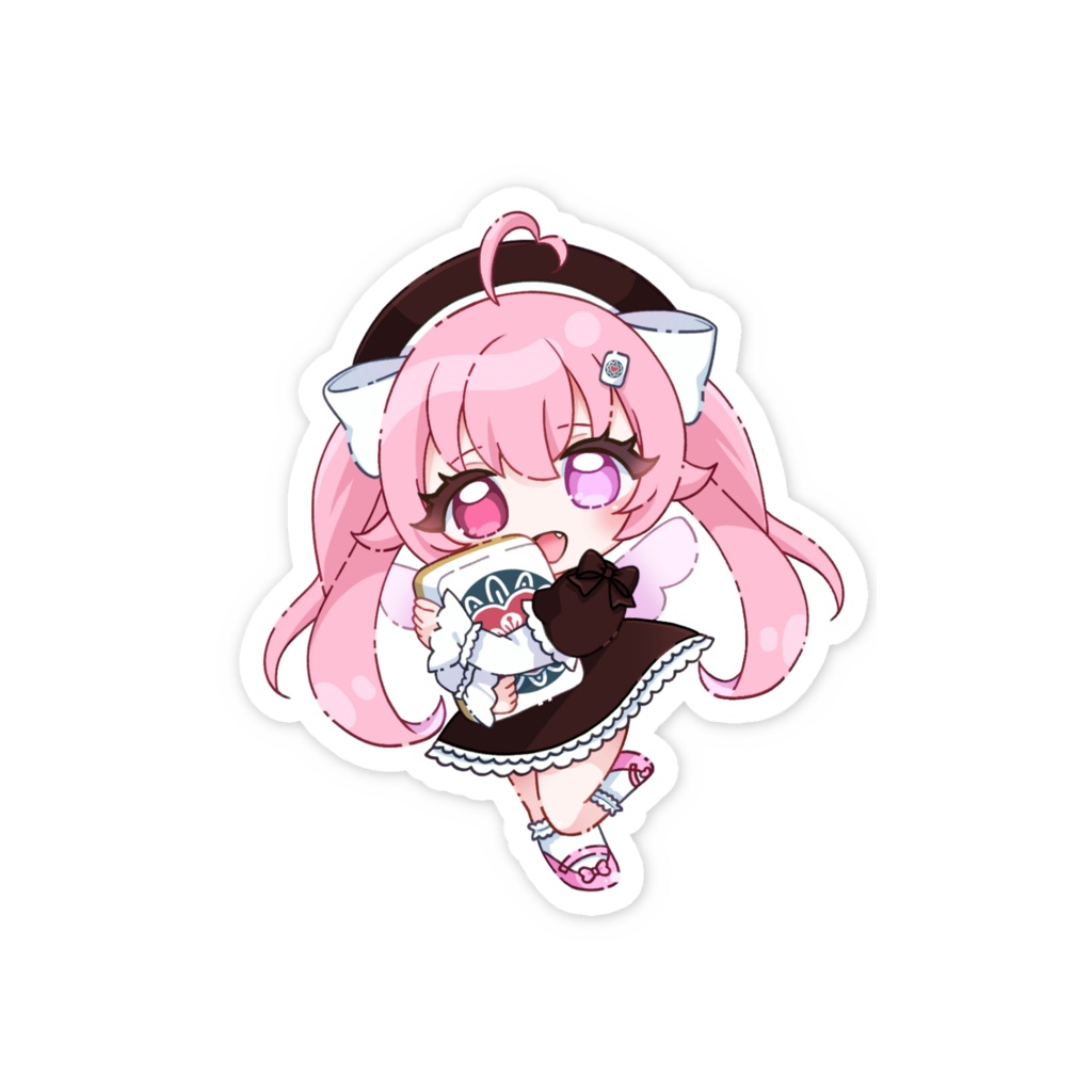 〖来夢こはね〗バースデー記念 スマホステッカー 2025 デフォルメVer.