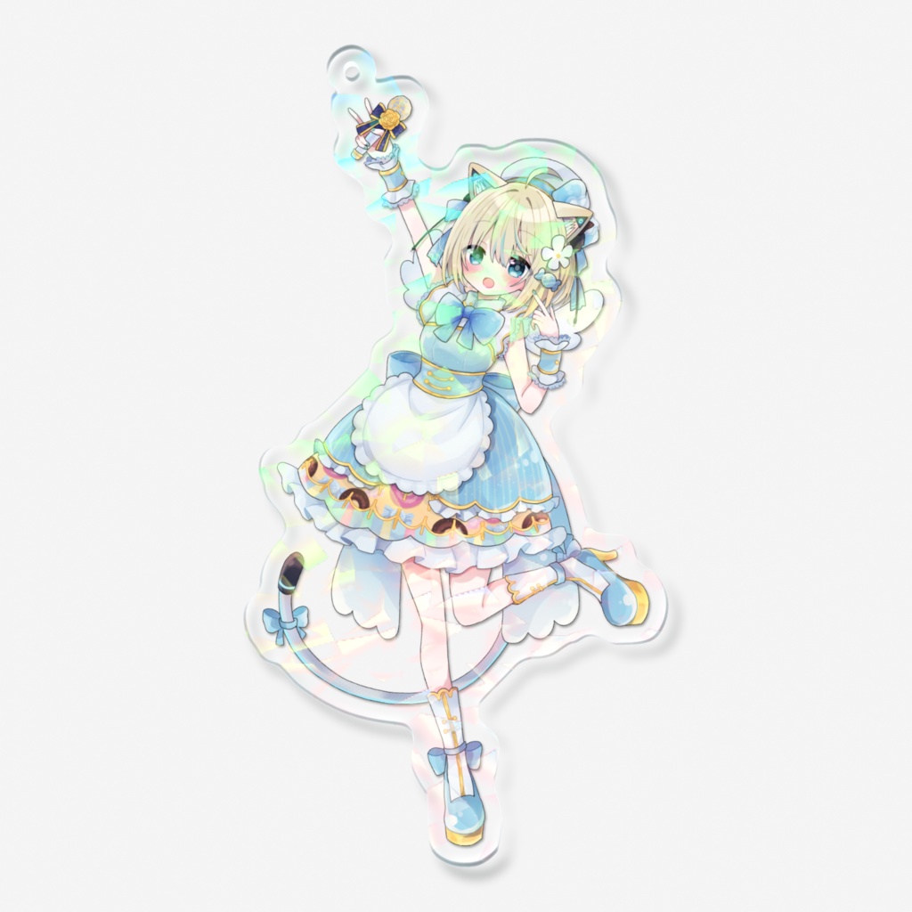 うちの子ホログラムアクリルキーホルダー