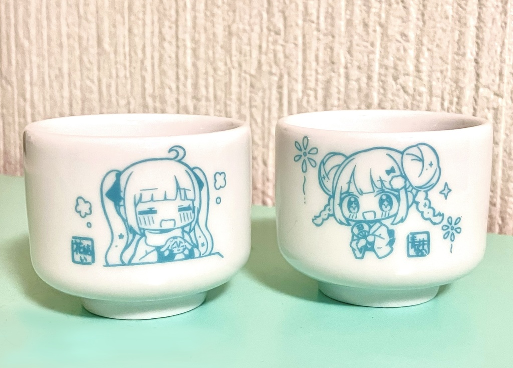 ミクミクおちょこ(夏冬)