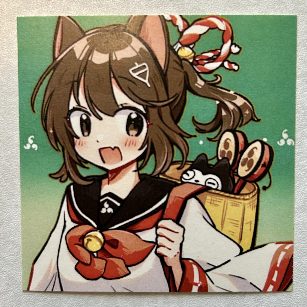 ステッカー 狛犬