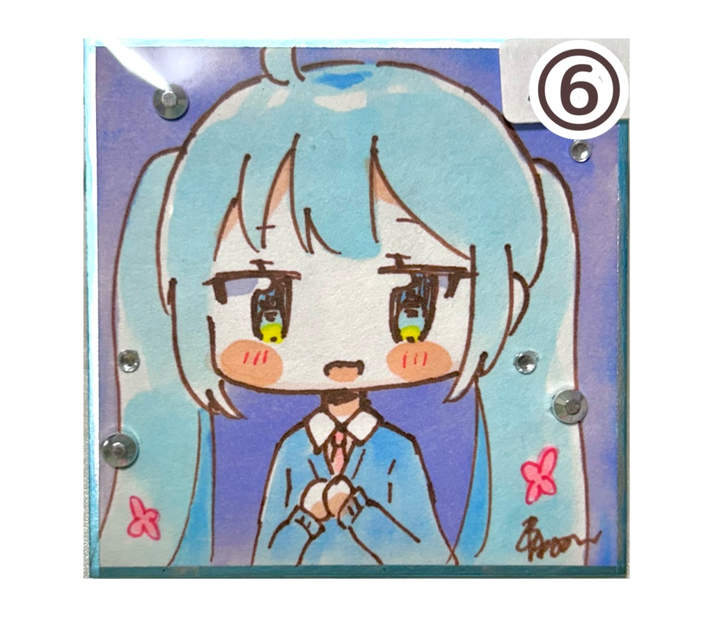 ボーマス61 頒布色紙