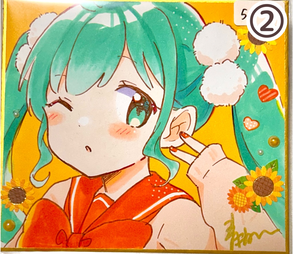 ボーマス61 頒布色紙