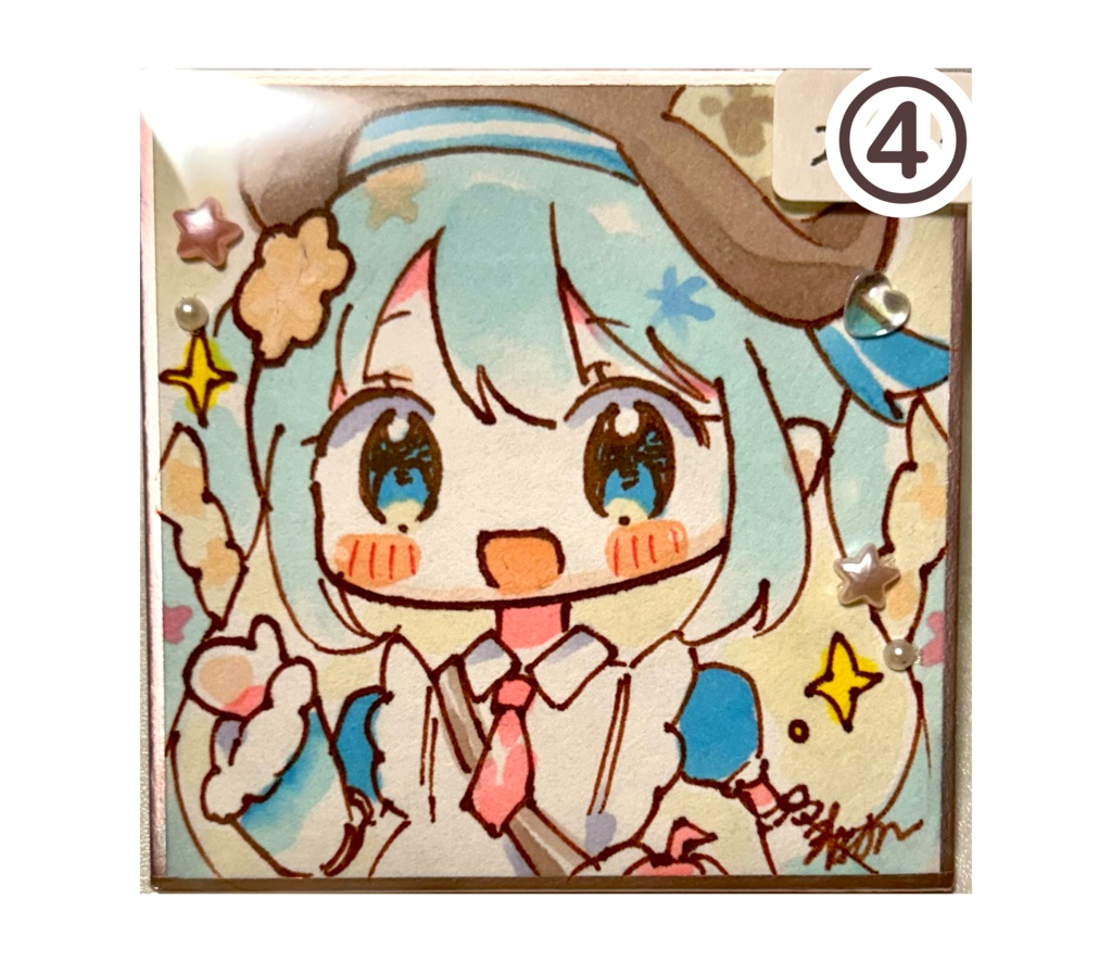 ボーマス61 頒布色紙