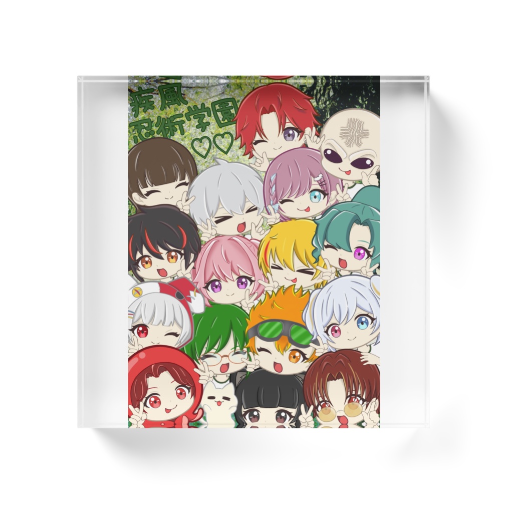 最高のチームメイト アクリルブロック