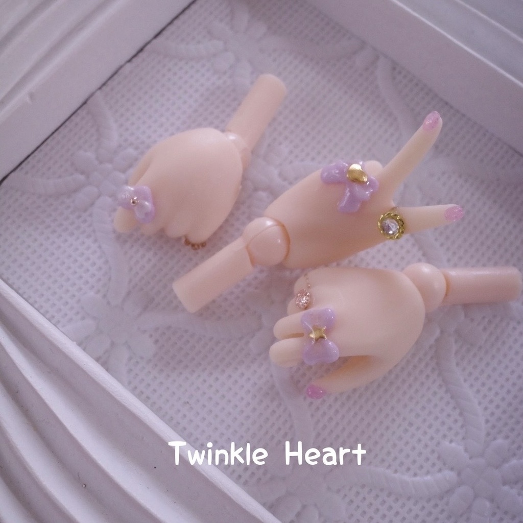 ピュアニーモ2用ネイルハンドホワイト らべんだーC