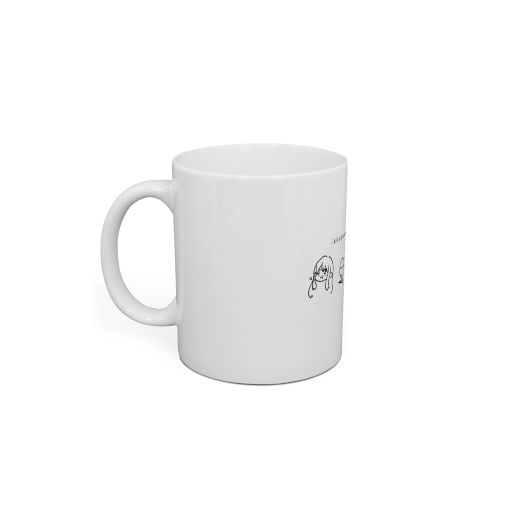 いっこうせんのほこり マグカップ