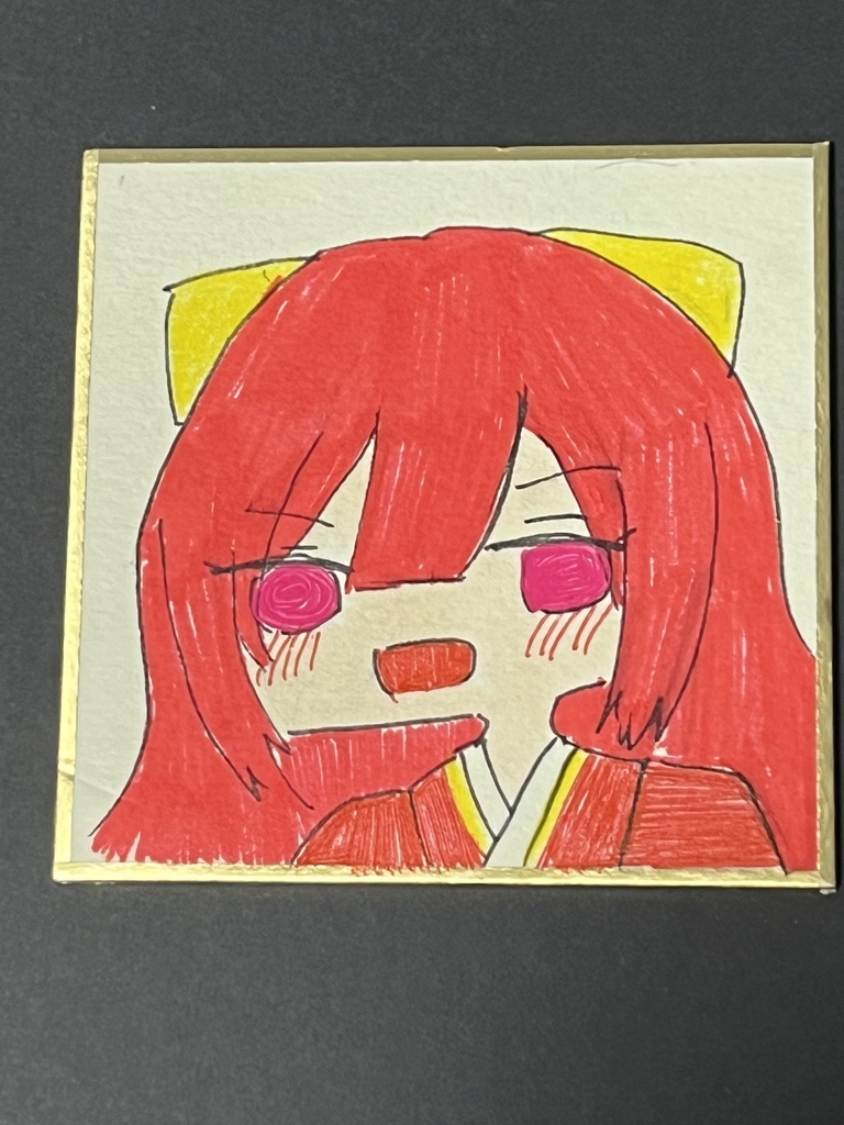 神風ミニ色紙