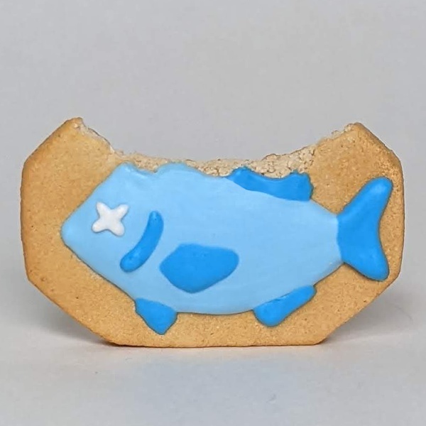 (単品・4枚セット)うちの子がかじったアイシングクッキー