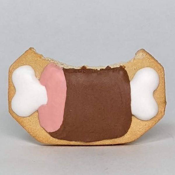 (単品・4枚セット)うちの子がかじったアイシングクッキー