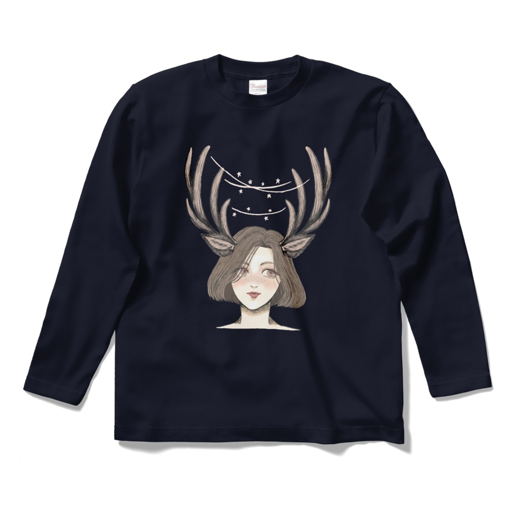 トナカイガール🦌ロングスリーブTシャツ