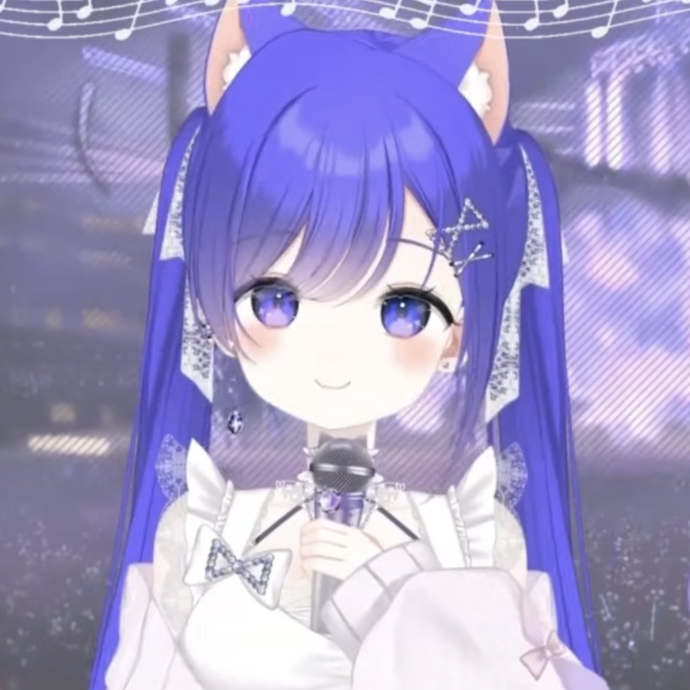 【汎用モデル】ブルーキャットちゃん【VTS対応】