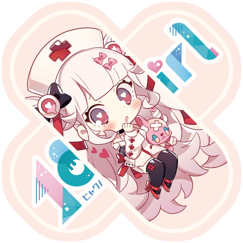 180°Girl ステッカー