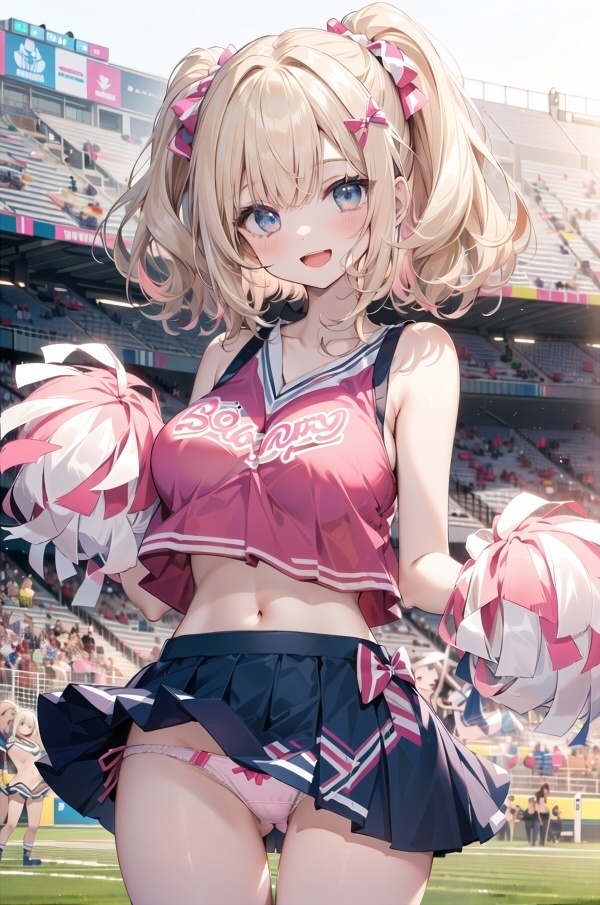金髪巨乳娘　チアガール　vol.1　391枚