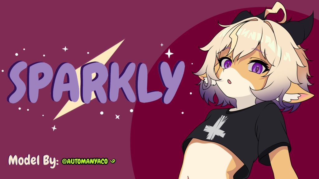 【 Live2D Model 】Sparkly